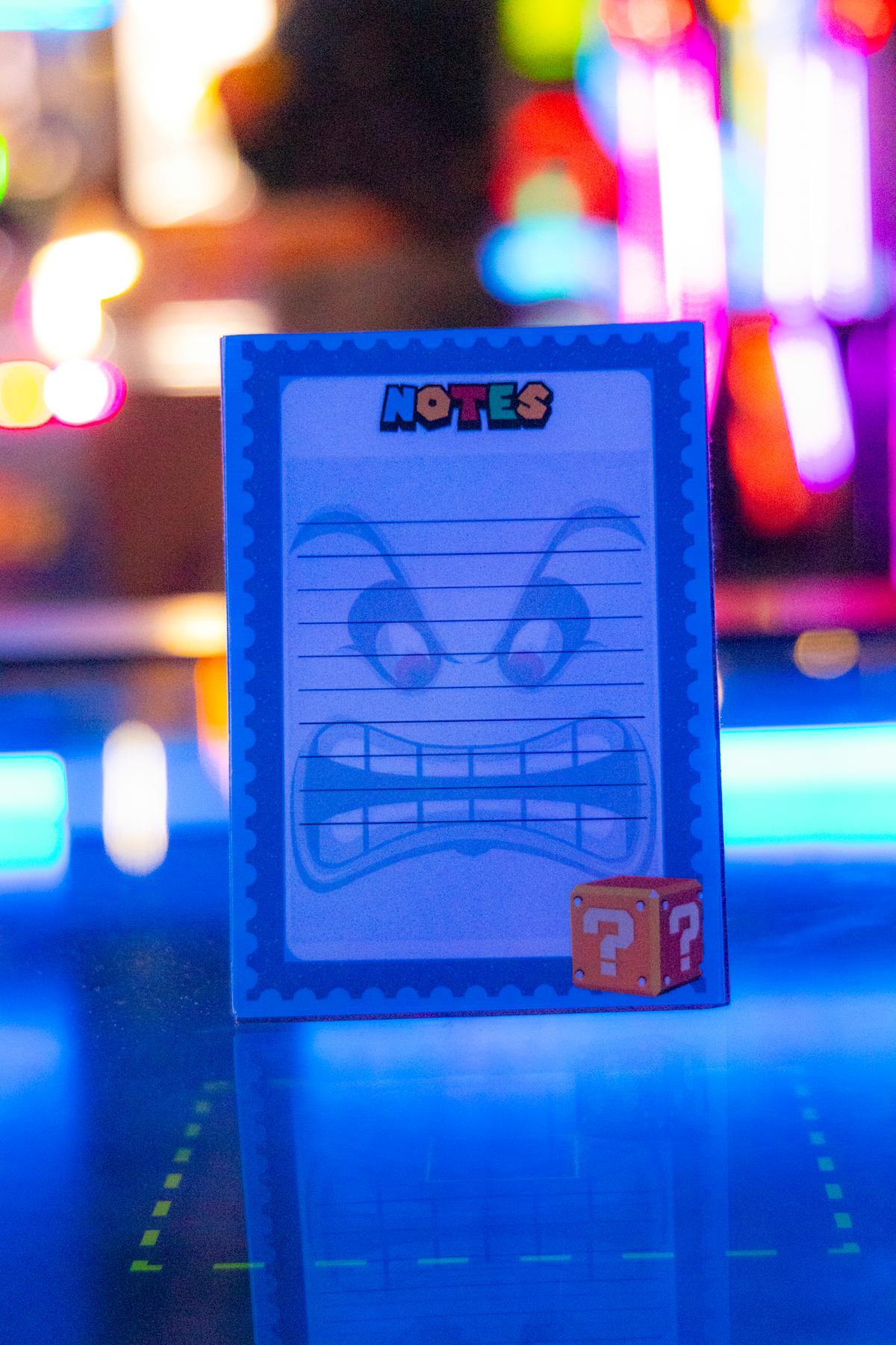 Super Mario Whomp Notepad