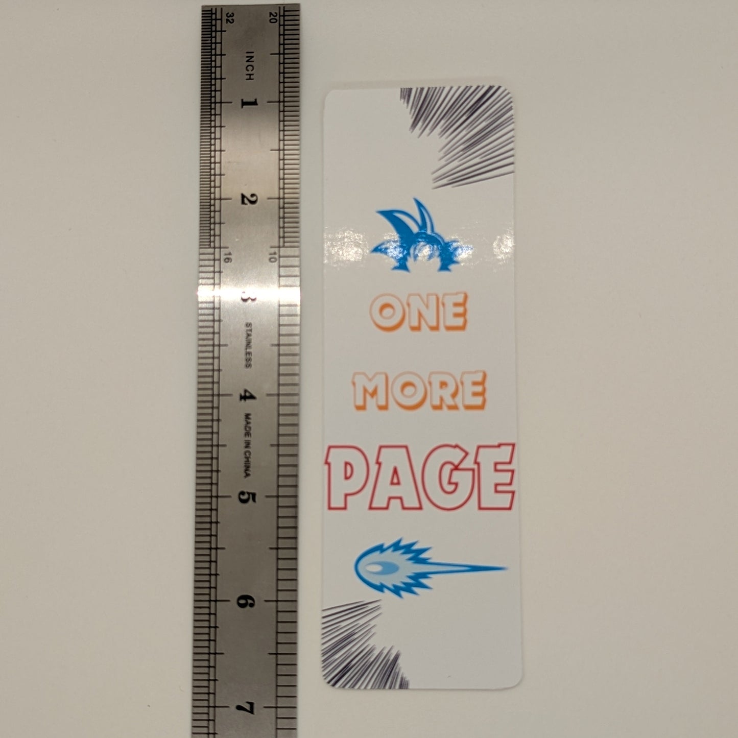 One More Page Dragon Ball Bookmark