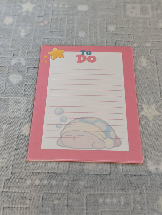 Dreamy Kirby Notepad