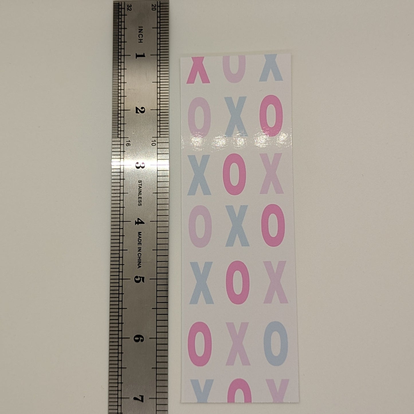 X’s and O’s Love Bookmark