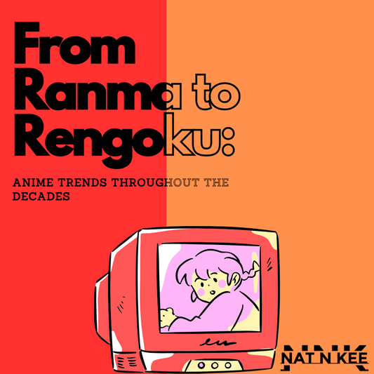 From Ranma to Rengoku: Anime Trends Throughout the Decades