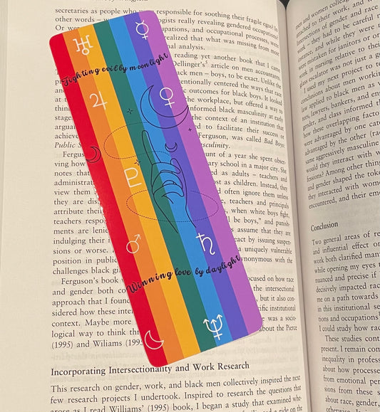 Sailor Moon Rainbow Bookmark