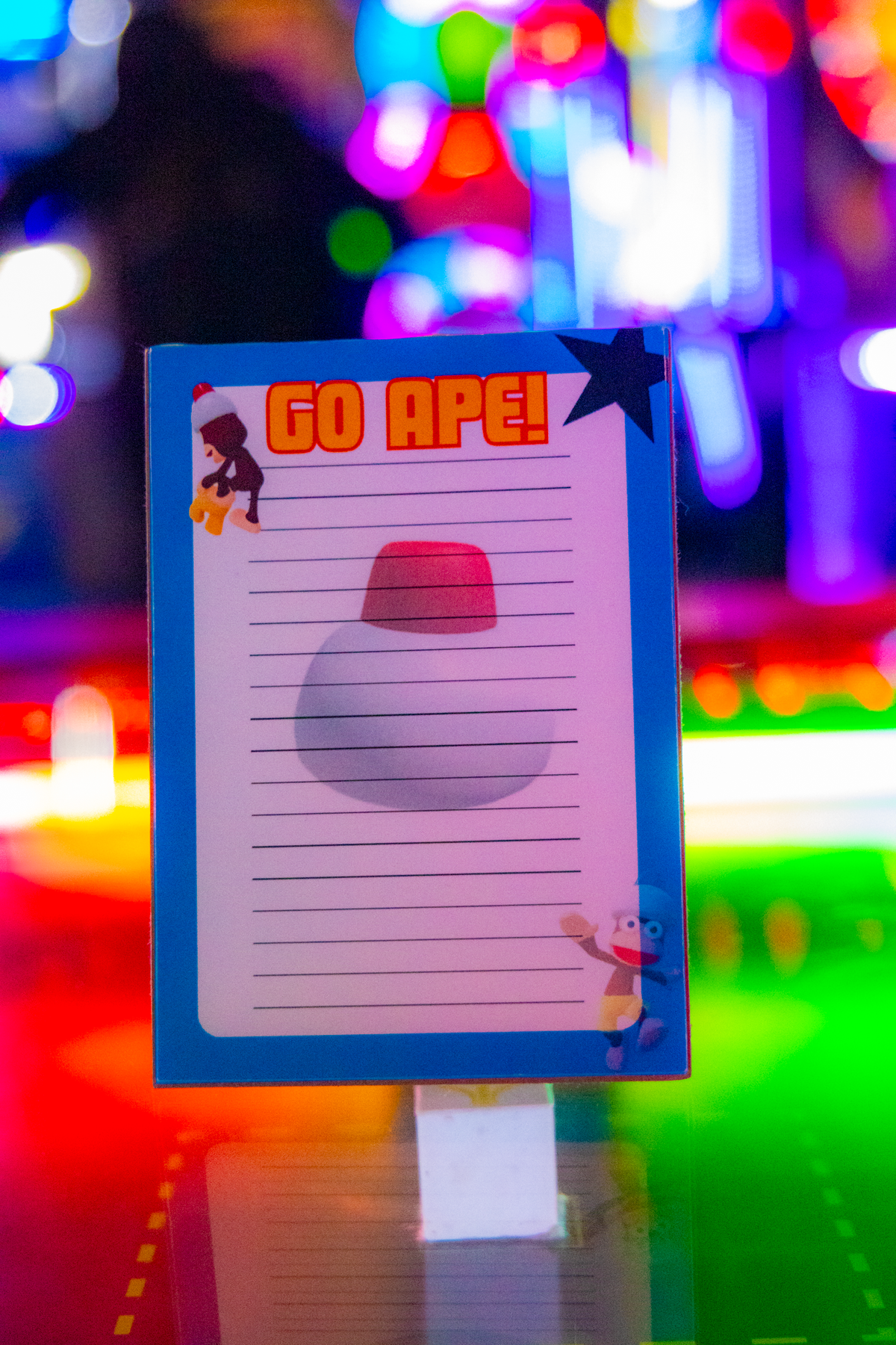 Go Ape! Ape Escape Notepad