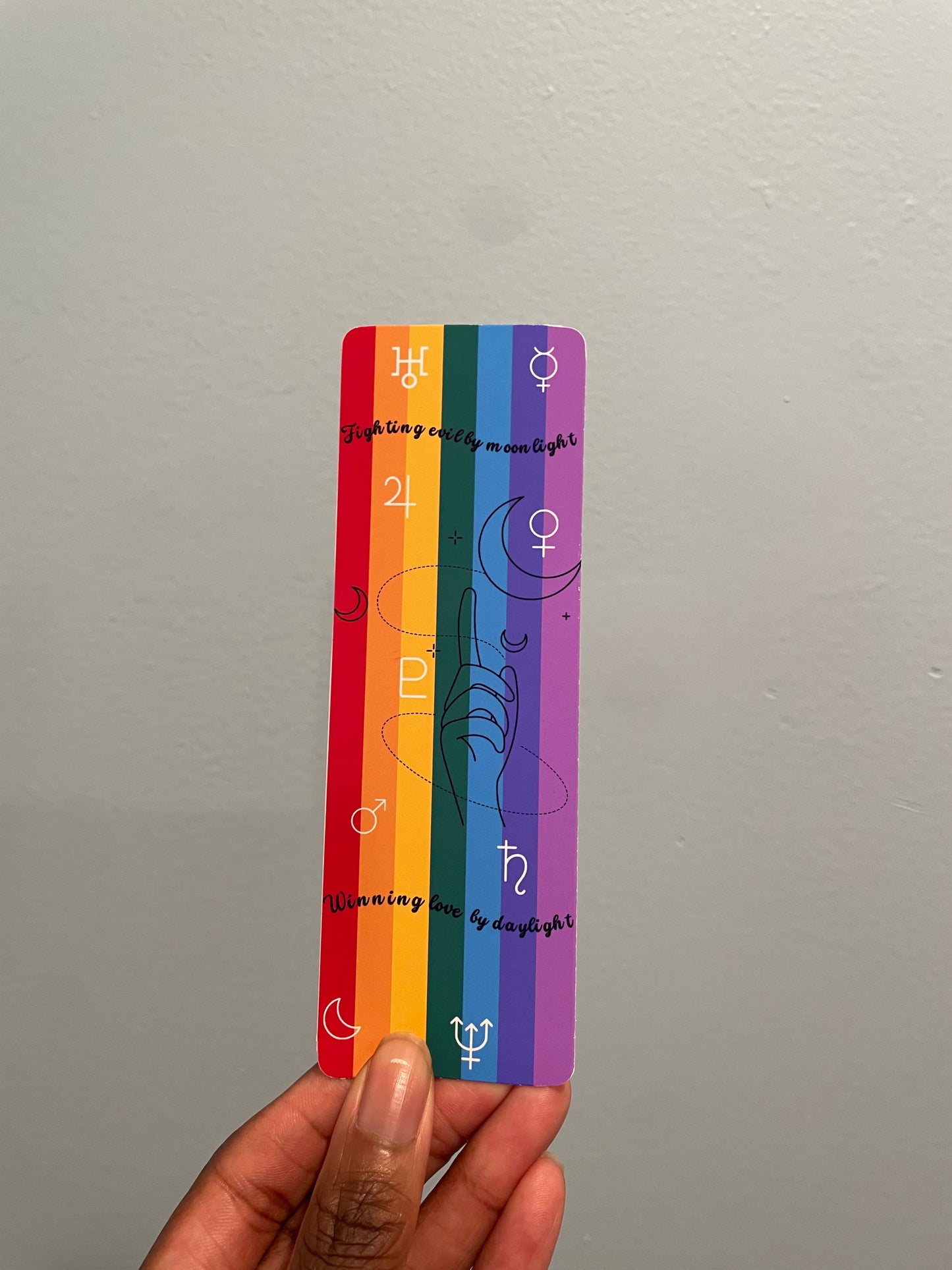 Sailor Moon Rainbow Bookmark