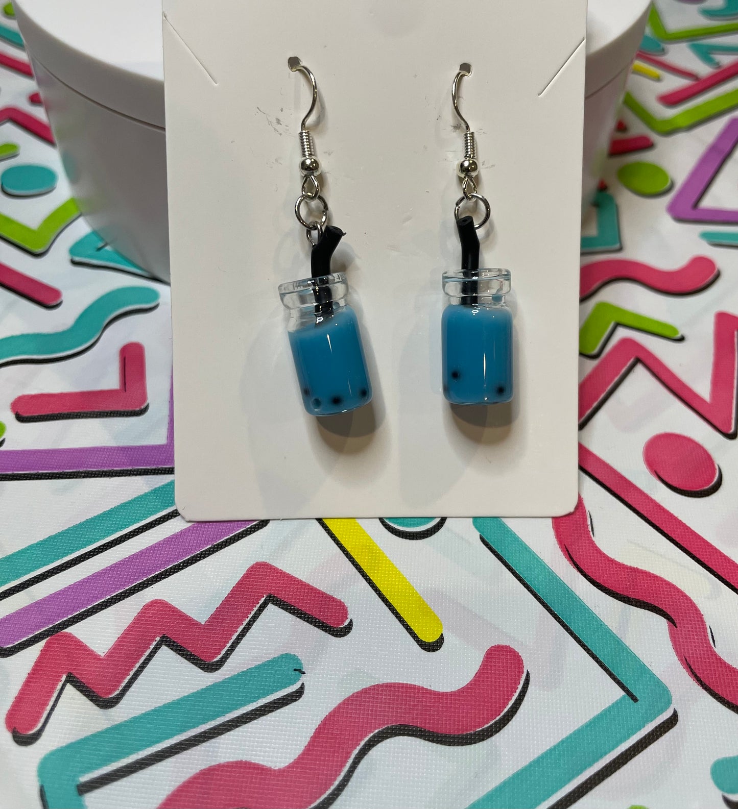 Boba Bottle Drop Earrings