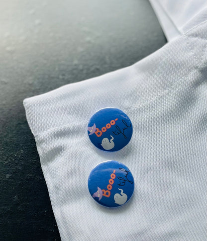 Booo-tiful Halloween Button