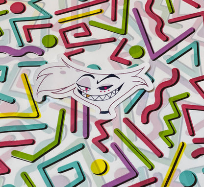 Hazbin Hotel sticker featuring Angel Dust.