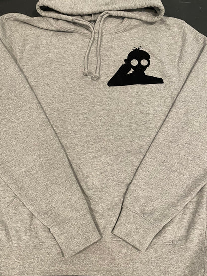 Turbo Granny Hoodie with Stripflock Vinyl