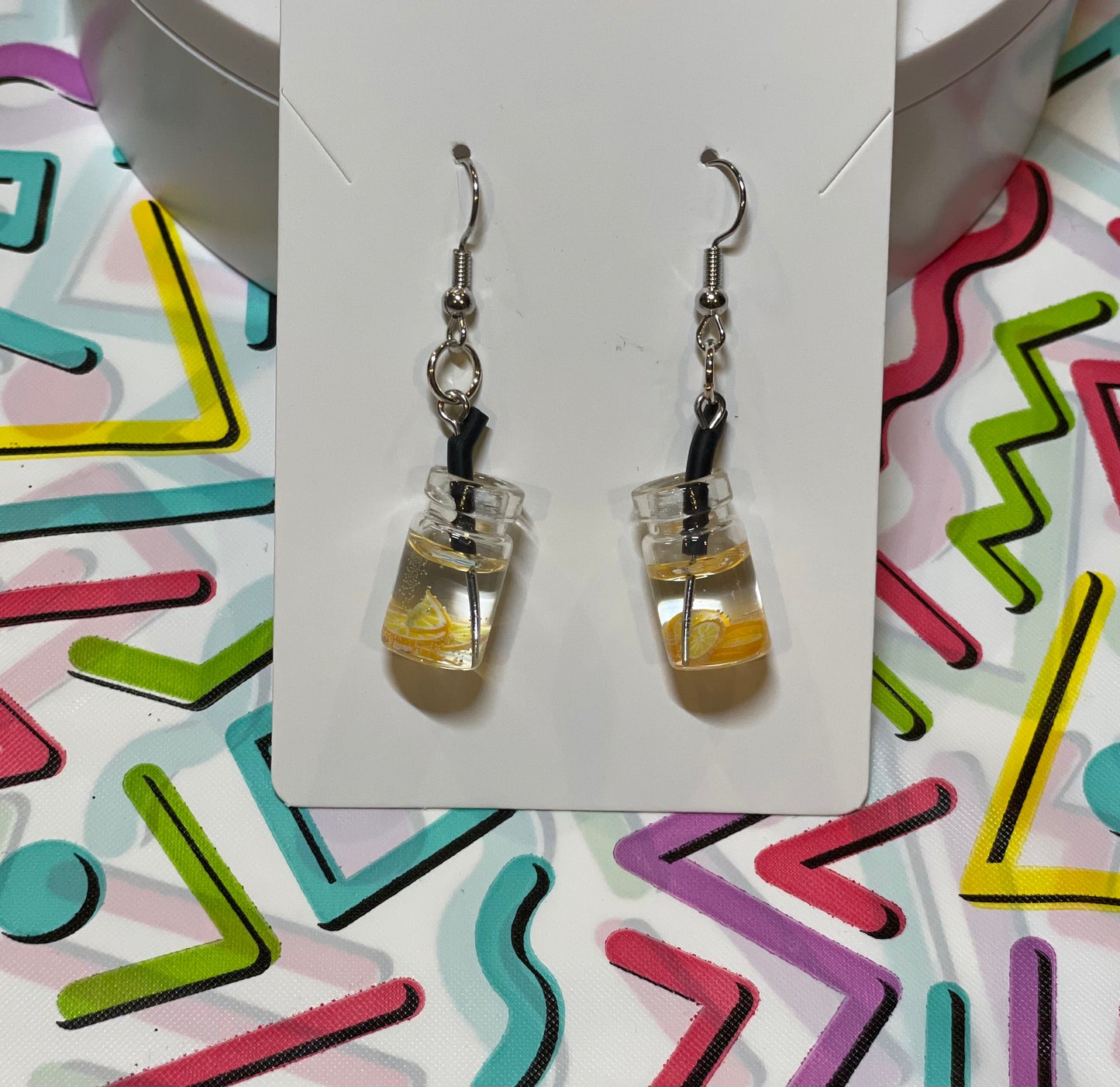 Boba Bottle Drop Earrings