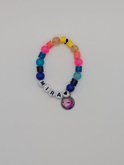 Anime/Video Game Crystal Glass Beaded Bracelets