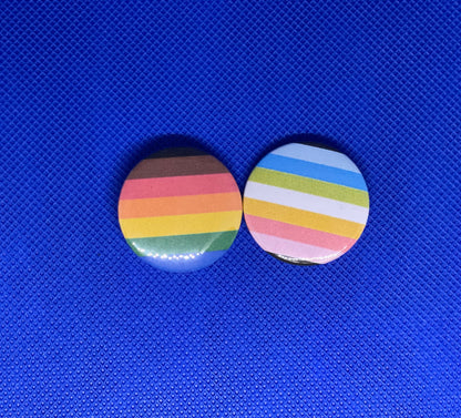 Glossy Pride Flag Buttons