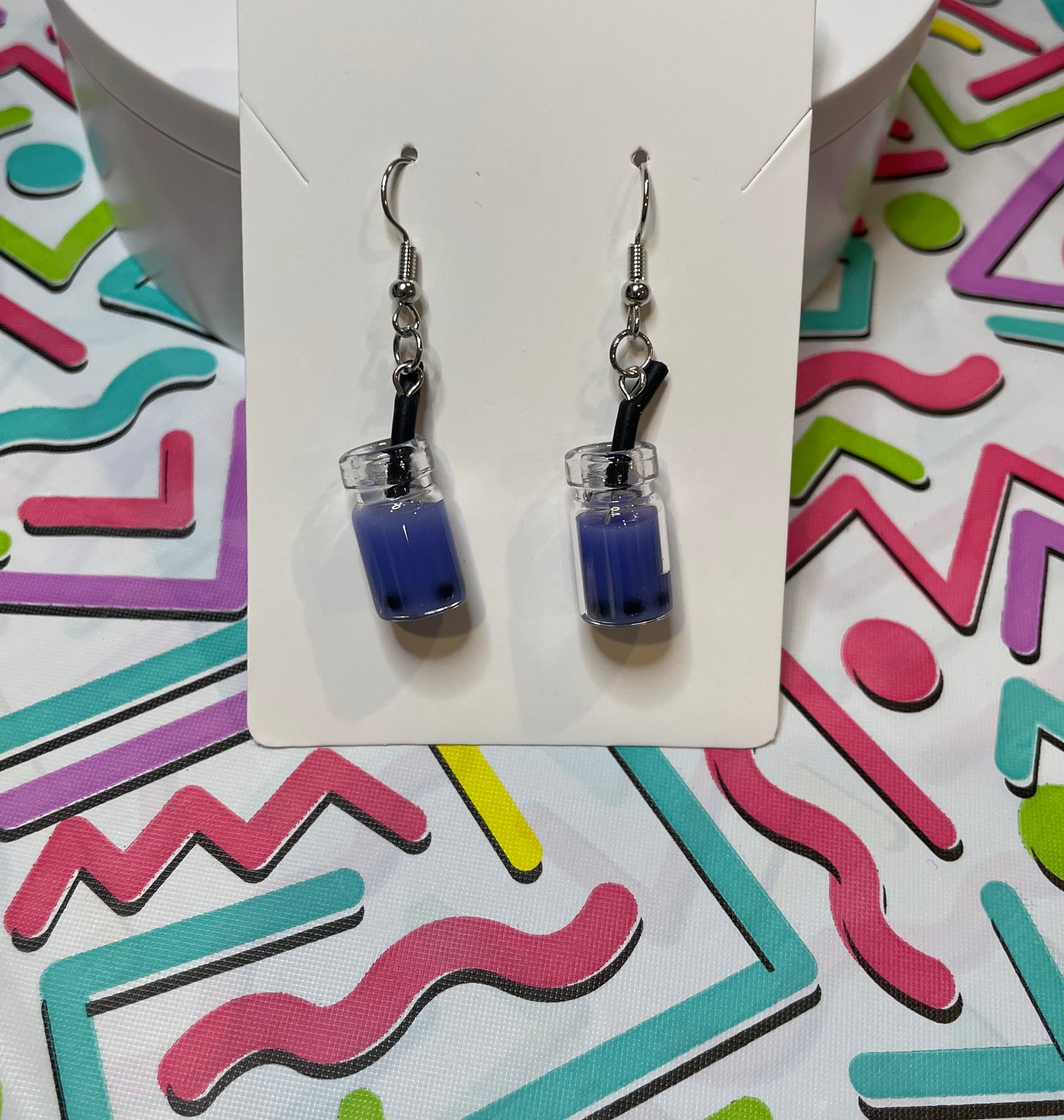 Boba Bottle Drop Earrings