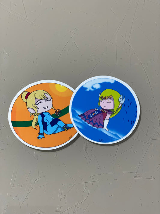 Smash Gatcha Ball Sticker Collection