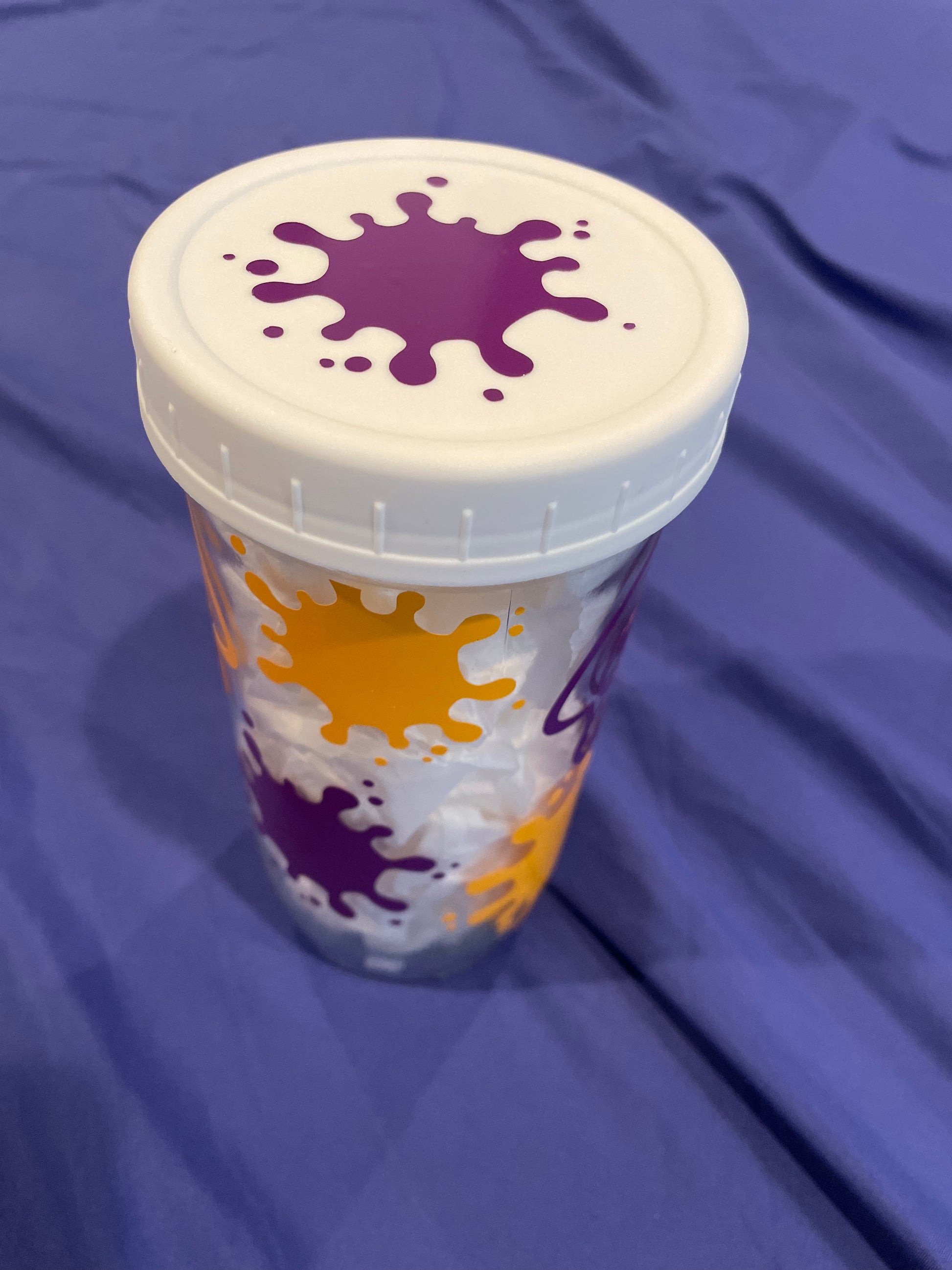 Boba Drinkware Bottle with Splatoon Inkling Vinyl Images