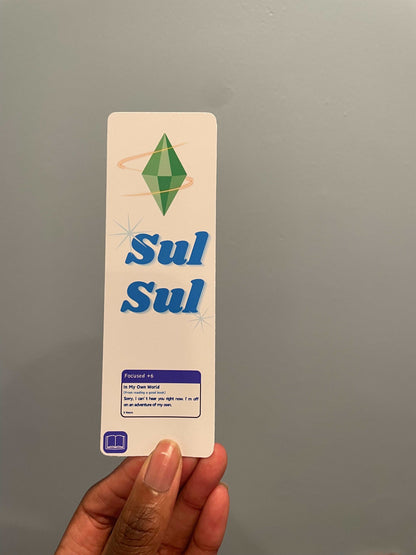 Sul Sul Sims Bookmark