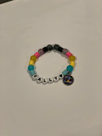 Anime/Video Game Crystal Glass Beaded Bracelets