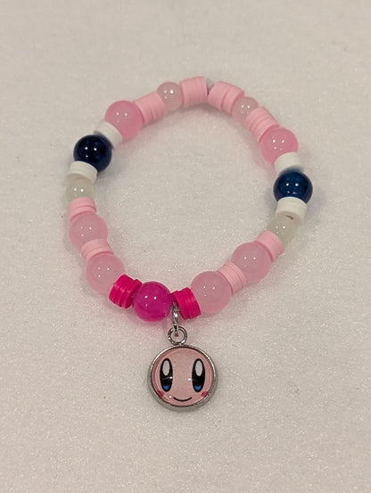 Anime/Video Game Crystal Glass Beaded Bracelets