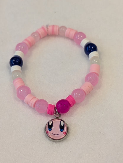 Anime/Video Game Crystal Glass Beaded Bracelets