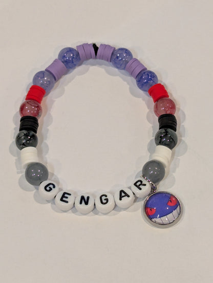 Anime/Video Game Crystal Glass Beaded Bracelets