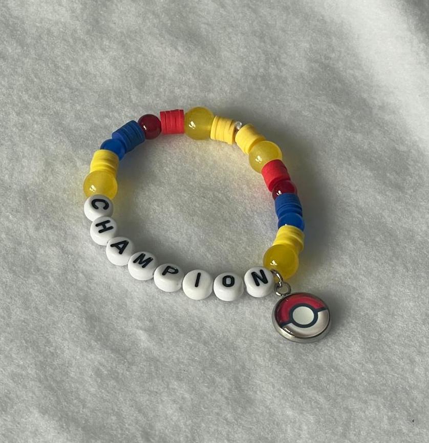 Anime/Video Game Crystal Glass Beaded Bracelets